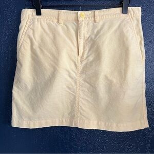 Ralph Lauren Sport Vintage Cotton Mini Skirt